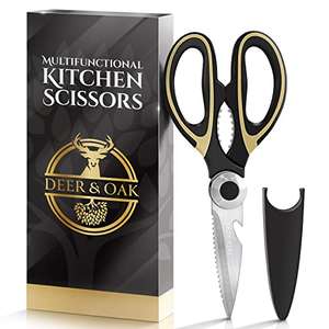 Deer & Oak Premium Multifunctional Kitchen Scissors
