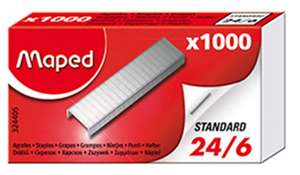 Maped staples 24/6 pack of 1000