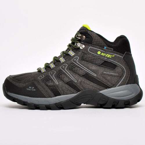 Hi Tec Torca Mid WP Men's WATERPROOF Trail Walking Hiking Boots sizes 7-9 @ expresstrainers