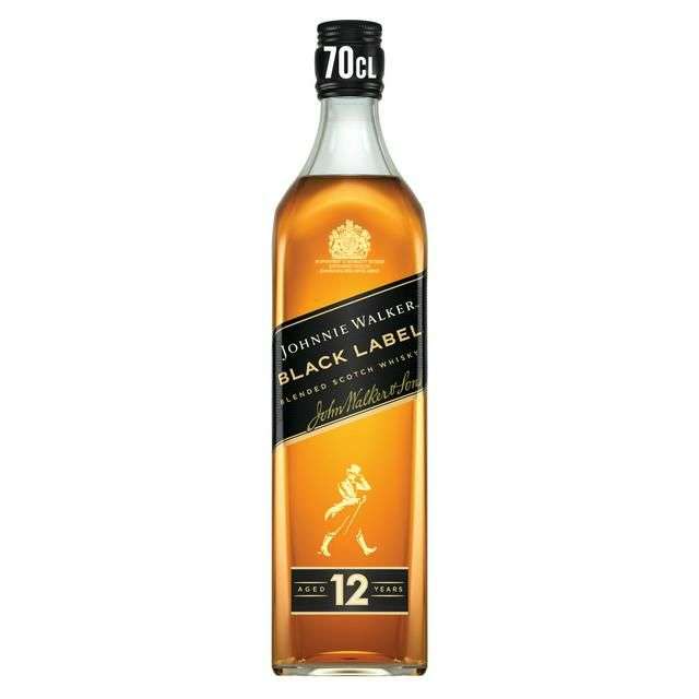 Johnnie Walker Black Label Blended Scotch Whisky 70cl Nectar Price