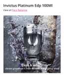 Paco Rabanne Invictus Platinum Edp 100Ml £51 (Members save £10 WYS £60) @ Superdrug