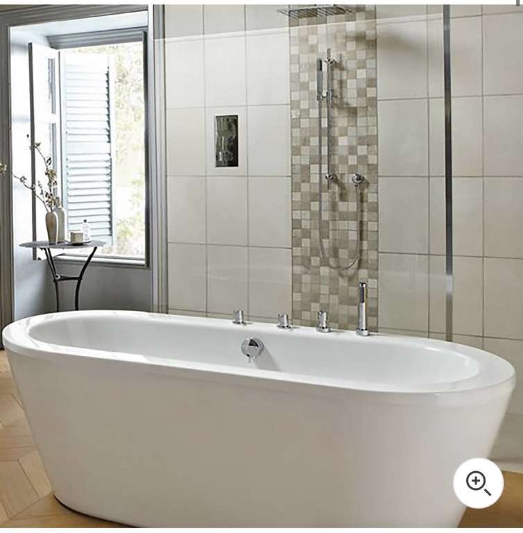Bathstore Wash Away Deck Mounted Shower Handset (£18 W/Newsletter Signup Code)