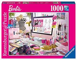 Ravensburger Barbie Jigsaw Puzzles, 1000 Pieces - Fashion Icon - W/Voucher