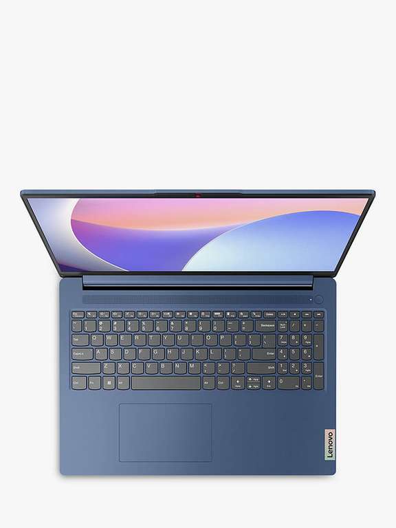 Lenovo IdeaPad 3i Laptop, Intel Core i3 Processor, 8GB RAM, 256GB SSD, 15.6" Full HD, Abyss Blue