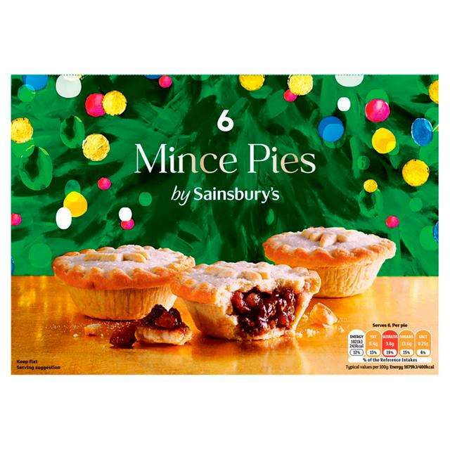 Sainsbury's Mince Pies - 6 Pack (Ipswich)
