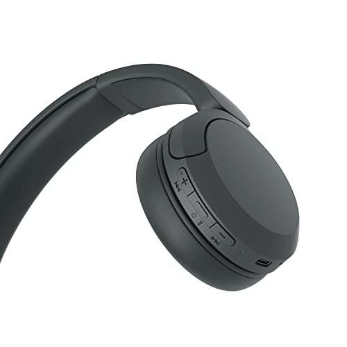Sony WH-CH520 Wireless Bluetooth Headphones - black.