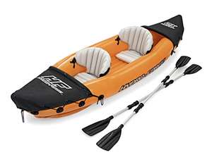 Hydro-Force Rapid Kayak | 2 Person Inflatable Kayak Set w/ Seats, Backrest, Paddles, Hand Pump & Carry Bag - Sold & Dispatched By Spreetail