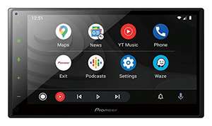 Pioneer SPH-DA160DAB Mechafree 6.8” Capacitive touchscreen multimedia player with Apple CarPlay, Android Auto £289.74 @ Amazon