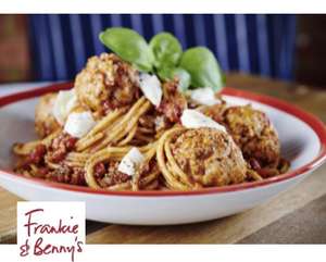 Frankie and Bennies 2 meals for £10 via Three+