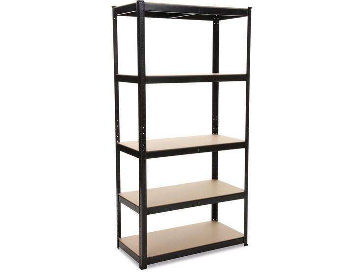 Halfords Boltless heavy duty Shelving Unit - 265kg weight capacity per shelf £43 - possibly £38 with motoring club discount@ Halfords