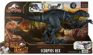 Jurassic World Slash ‘N Battle Scorpios Rex Dino Escape - £14.99 Click & Collect @ Smyths