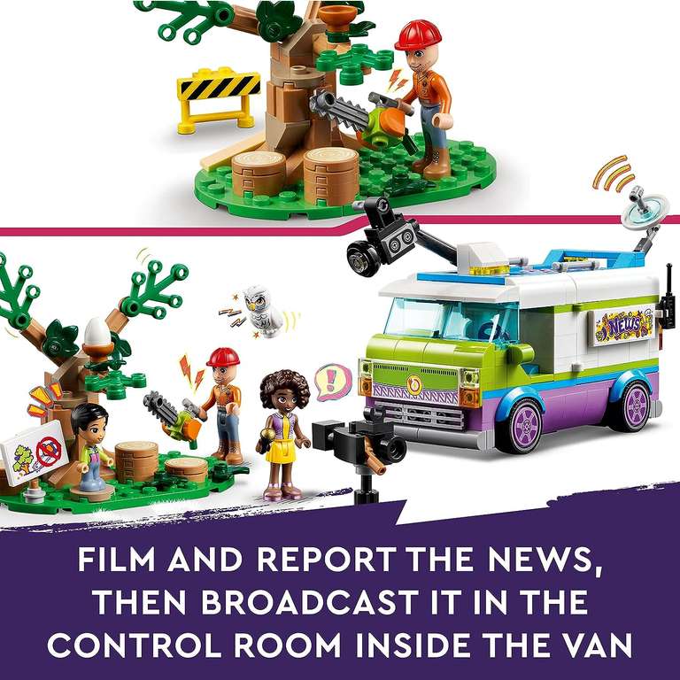 LEGO 41749 Friends Newsroom Van