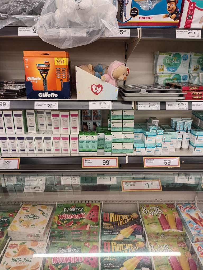 Dead Sea Collection / Botanical Lab / Sinoz skincare products 99p each e.g. Collagen Night Cream 50ml, Hyaluronic Acid 50ml at Langley Mill