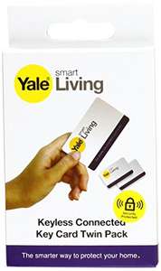 Yale P-YD-01-CON-RFIDC Smart Door Lock Key Cards, White, Pack of 2 £3.97 Prime + £4.49 NP @ Amazon