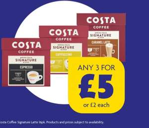 Costa coffee dolce gusto pods 3 for £5 @ Heron foods