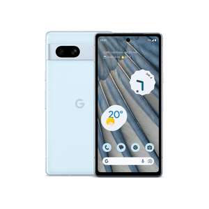 Google Pixel 7a and Pixel– Unlocked Android 5G Smartphone with Wide-Angle Lens and 24-Hour Battery - Sea