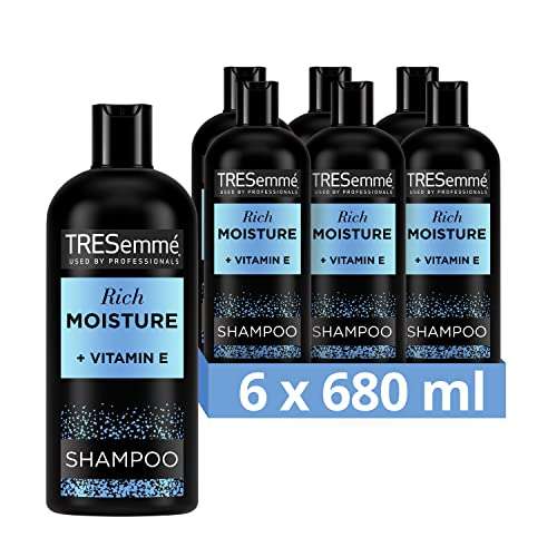 TRESemmé Shampoo multipack of 6 for dry, damaged hair 680 ml £18 / £17.10 S&S @ Amazon