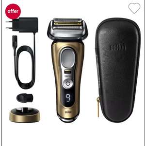 Braun Series 9 Pro Electric Shaver, 4+1 Head, Wet & Dry - 9419s gold with code - Possible 4% Topcashback Boots