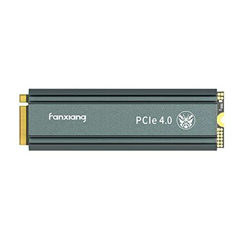 1TB PCIe 4.0 NVMe SSD M.2 2280 Internal SSD - with Heatsink, Up to 5000MB/s, £39.59 with voucher Sold by LDCEMS & Fulfilled by Amazon