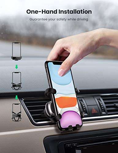 UGREEN Car Air Vent Auto Gravity Phone Holder - £7.25 or 2 for £14 Delivered @ MyMemory