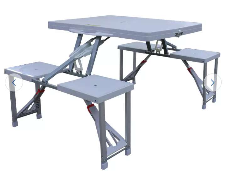 Folding Picnic Table and Stools £33 Free Click & Collect in Selected Stores @ Argos