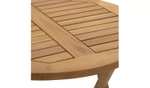 Argos Home 2 Seater Folding Wooden Garden Bistro Set - Brown - £50 + Free Click and Collect @ Argos