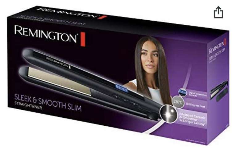 Remington S5500 Sleek and Smooth Hair Straightener Free Click & Collect @ George (Asda)