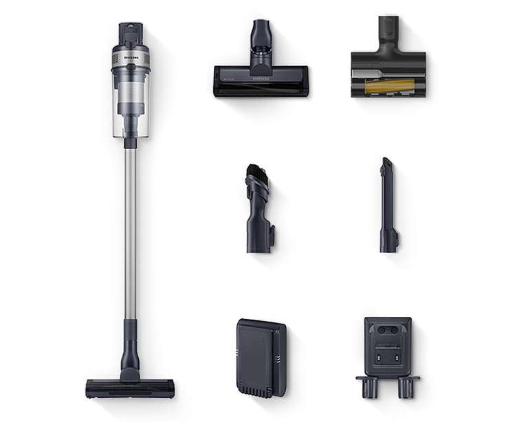 Samsung VS15A60AGR5 Jet 65 Pet 150W Cordless Stick Vacuum Cleaner with Pet tool w.code (£129 after £50 cashback + 5 year warranty)