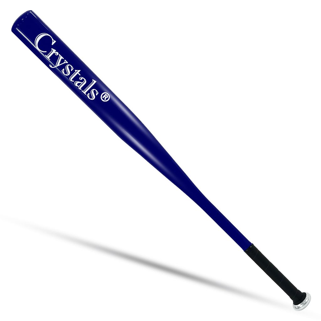 Crystals 32-Inch Aluminium Baseball Bat - Blue / Black / Red / Silver - Sold & Shipped by Denny Shop