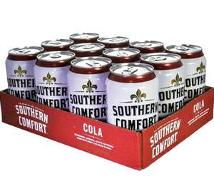 Case of 12 x 33cl Southern Comfort and Cola Pre-mixed Drink Can - £14.62 (£1.21 a can) @ Amazon