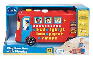 Vtech 150003 Playtime Bus Educational Playset £15 @ Amazon