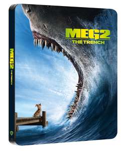 Meg 2 The Trench Steelbook 4K + Blu-Ray