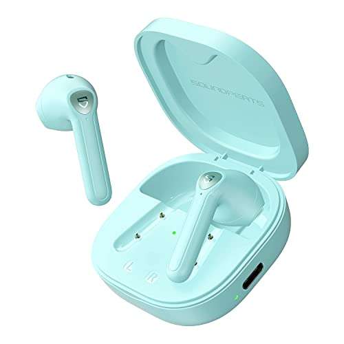 SoundPEATS TrueAir2 Wireless Earbuds- £19.99 (Pink or Green) using voucher Sold by TEKTEK-EU and Fulfilled by Amazon