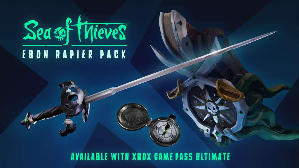 Sea of Thieves Ebon Rapier Pack, Free with Game Pass Ultimate at Xbox