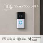 Ring Video Doorbell 4 with Ring Chime £139 (Prime Exclusive) @ Amazon