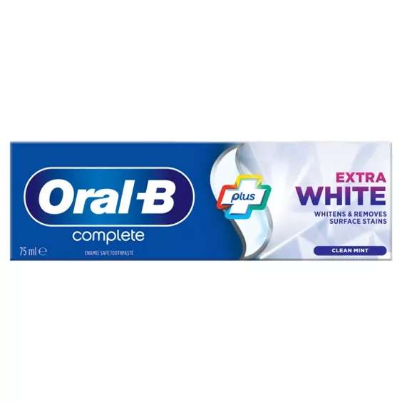 Oral-B Complete Extra White Toothpaste 75ml 98p @ Asda