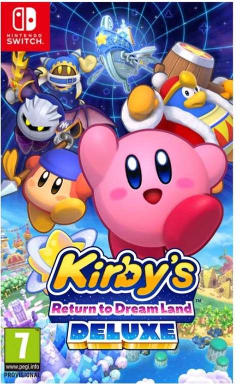 Kirby's Return to Dream Land Deluxe (Switch) + £10 back in reward points