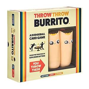 Throw Throw Burrito party game - Amazon Prime Exclusive Deal £18.99