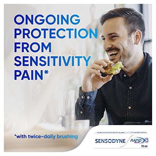 Sensodyne Sensitive Toothpaste Rapid Relief Original 75ml £2.50 @ Amazon