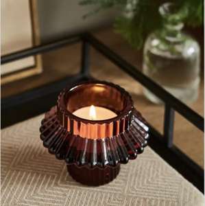 Ribbed 2 in 1 Candle Holder