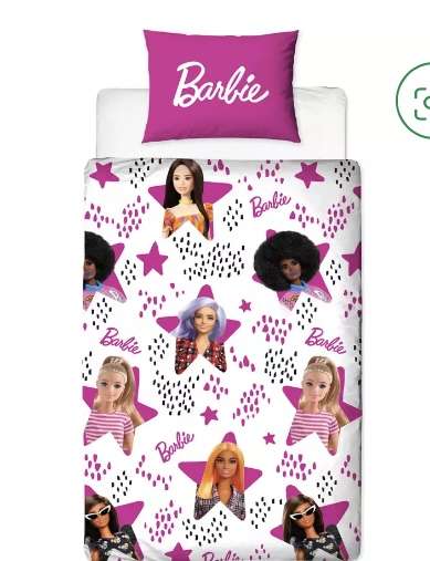 Barbie Duvet Cover and Pillow Set