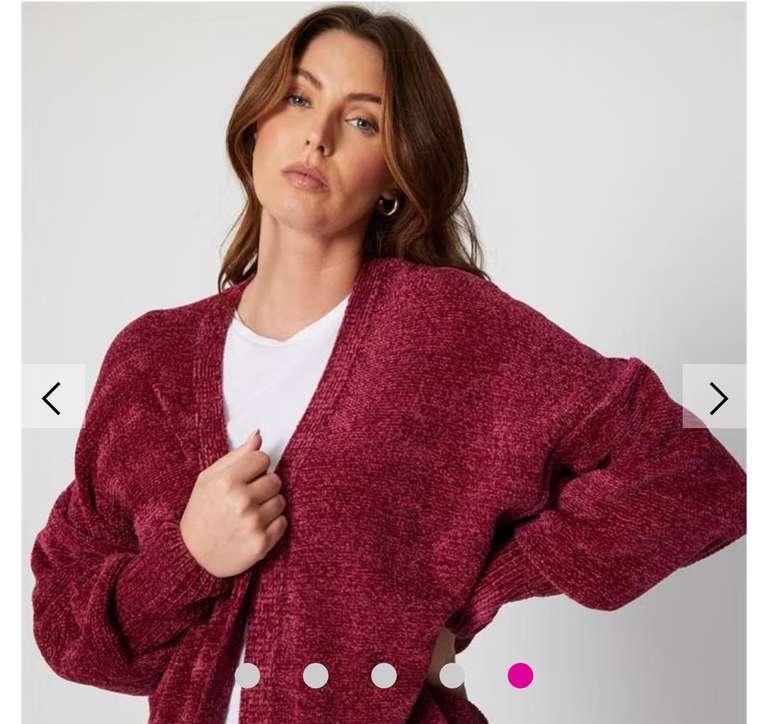 Womens Edge To Edge Cable Cardigan, All Sizes - With Code