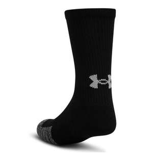 Pack of 3 pairs of Socks Under Armour Heatgear Crew - Size 8.5 to 10 Only - £4.99 (free delivery for FLX members) @ Foot Locker