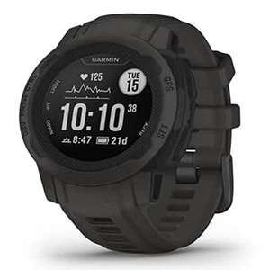 Garmin Instinct 2S Rugged GPS Smartwatch, Graphite - Small £174.69 @ Amazon