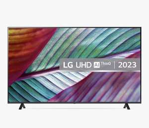 LG 75UR78006LK (2023) 75” LED HDR 4K Ultra HD Smart TV / LG 75UR80006LJ (2023) 75” TV £719 - 5 Year Guarantee - With Code