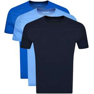 BOSS Multi Colour Triple Pack T-Shirts £24.56 Delivered (With Code) @ Mainline Menswear