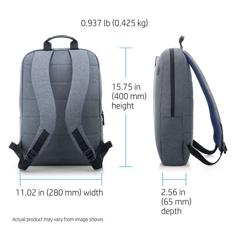 HP 15.6" Essential Value Notebook Backpack - Grey - £12.99 Delivered @ Comet