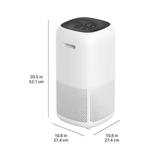 Amazon Bascis Air Purifier, CADR 400m³/h, Large Room 48m² £118.89 @ Amazon