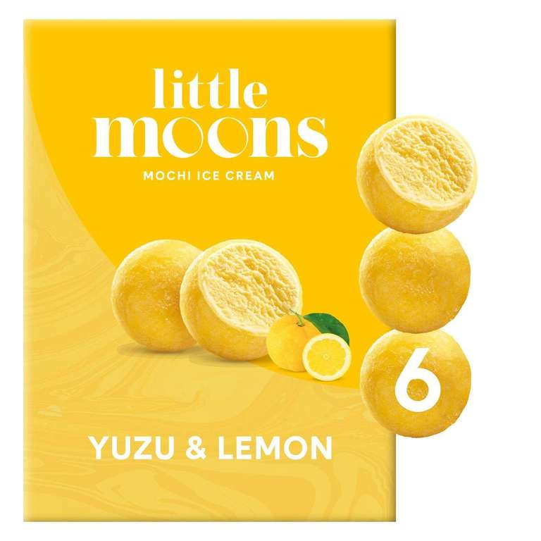 Vegan Little Moons Yuzu & Lemon 6x32g at Ilford + Staines