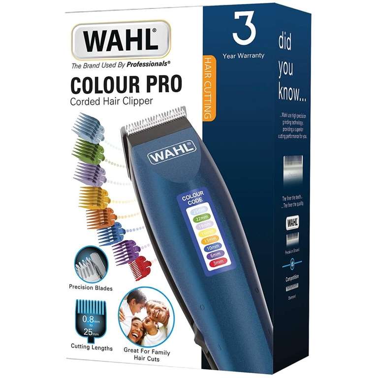 Wahl Colour Pro Hair Clippers - £12 (free click & collect) @ Asda George